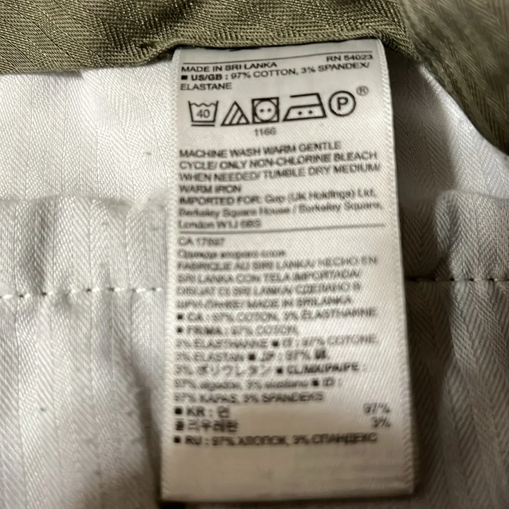 Banana Republic Army Green Shorts